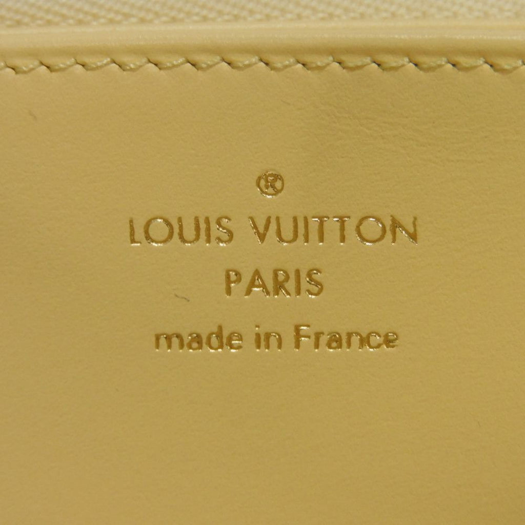 Louis Vuitton Monogram Jaune Yellow Leather Coin Purse/Coin Case (Pre-Owned)