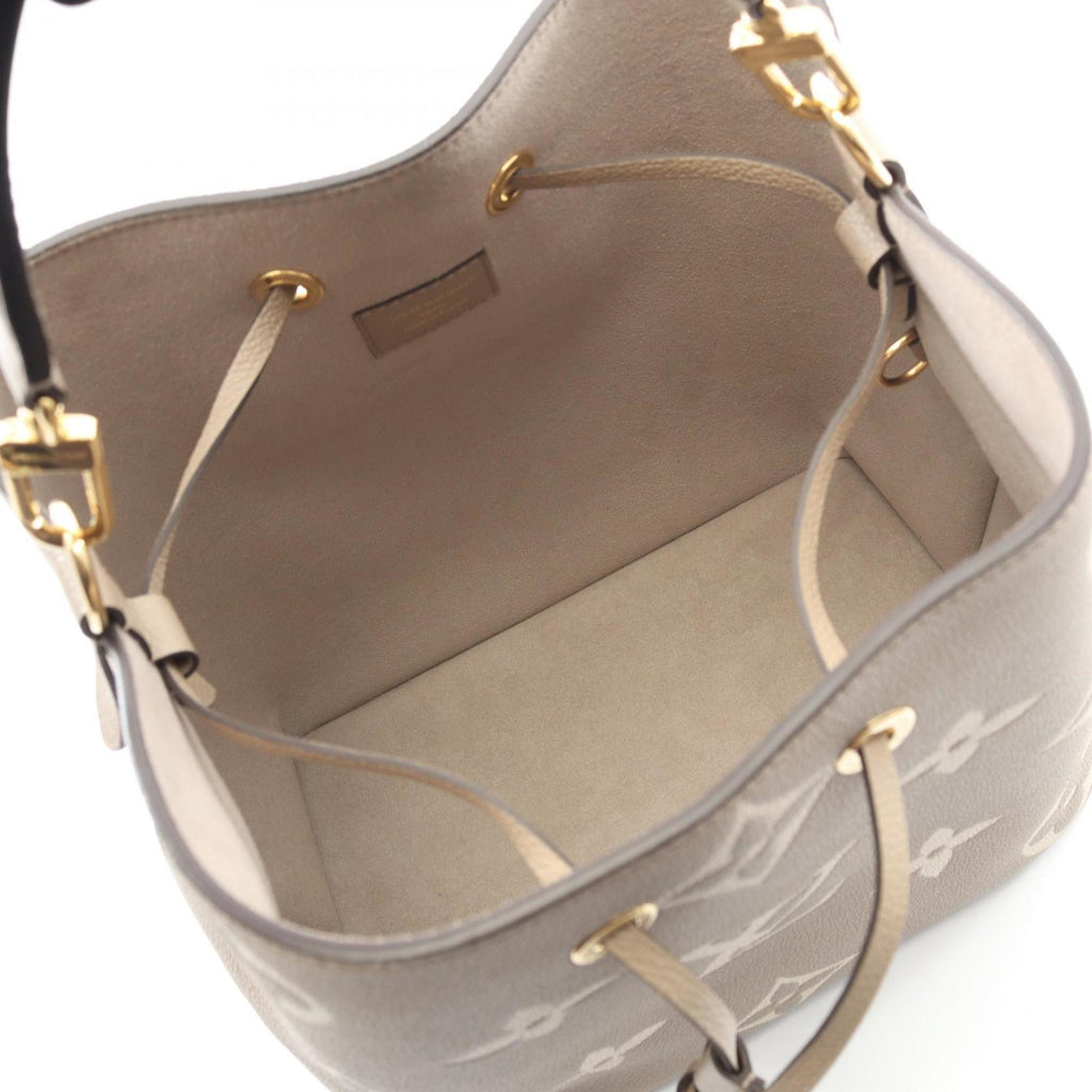 Louis Vuitton Beige Tourterelle Monogram Empreinte Shoulder Bag (Pre-Owned)