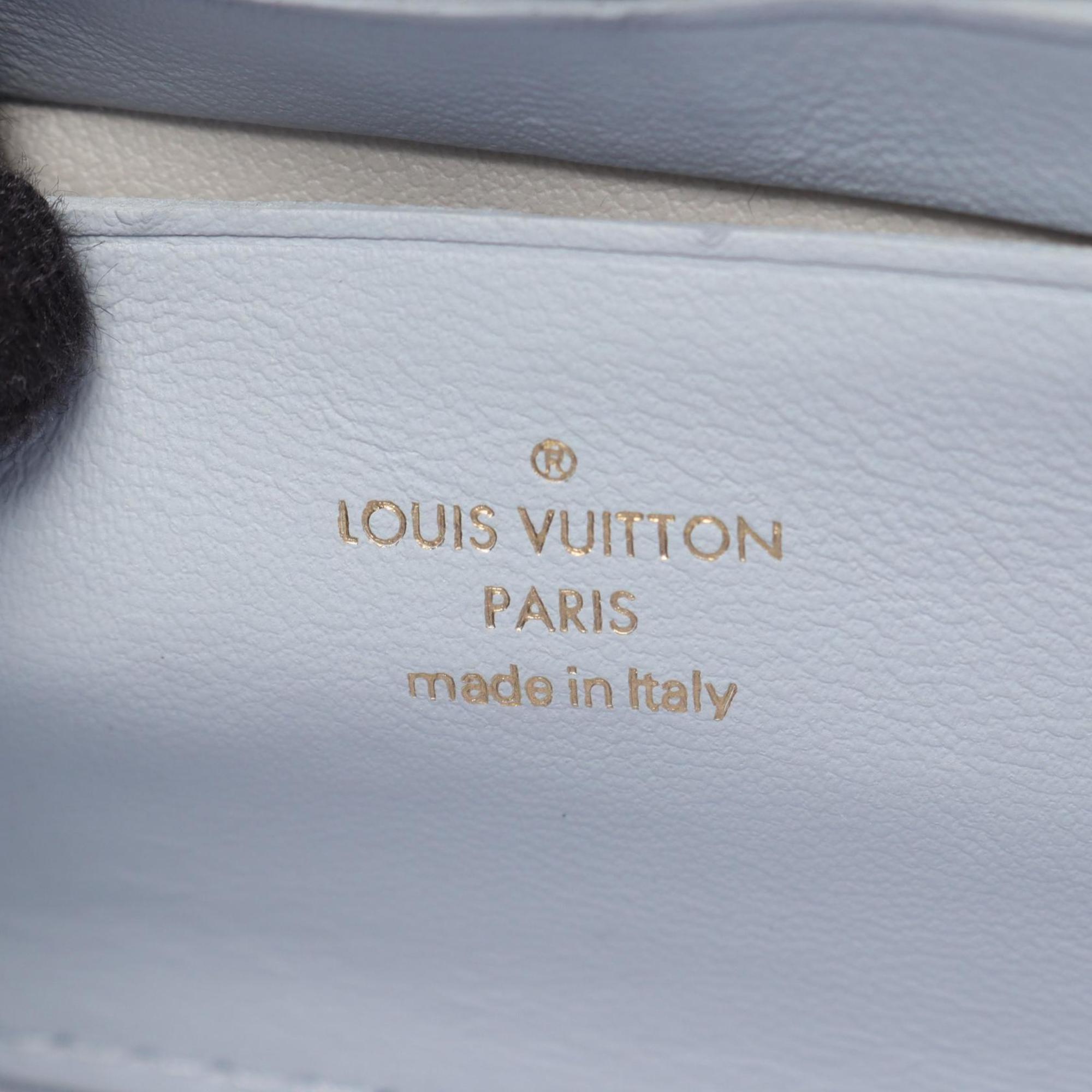 Louis Vuitton Blue Leather Shoulder Bag (Pre-Owned)