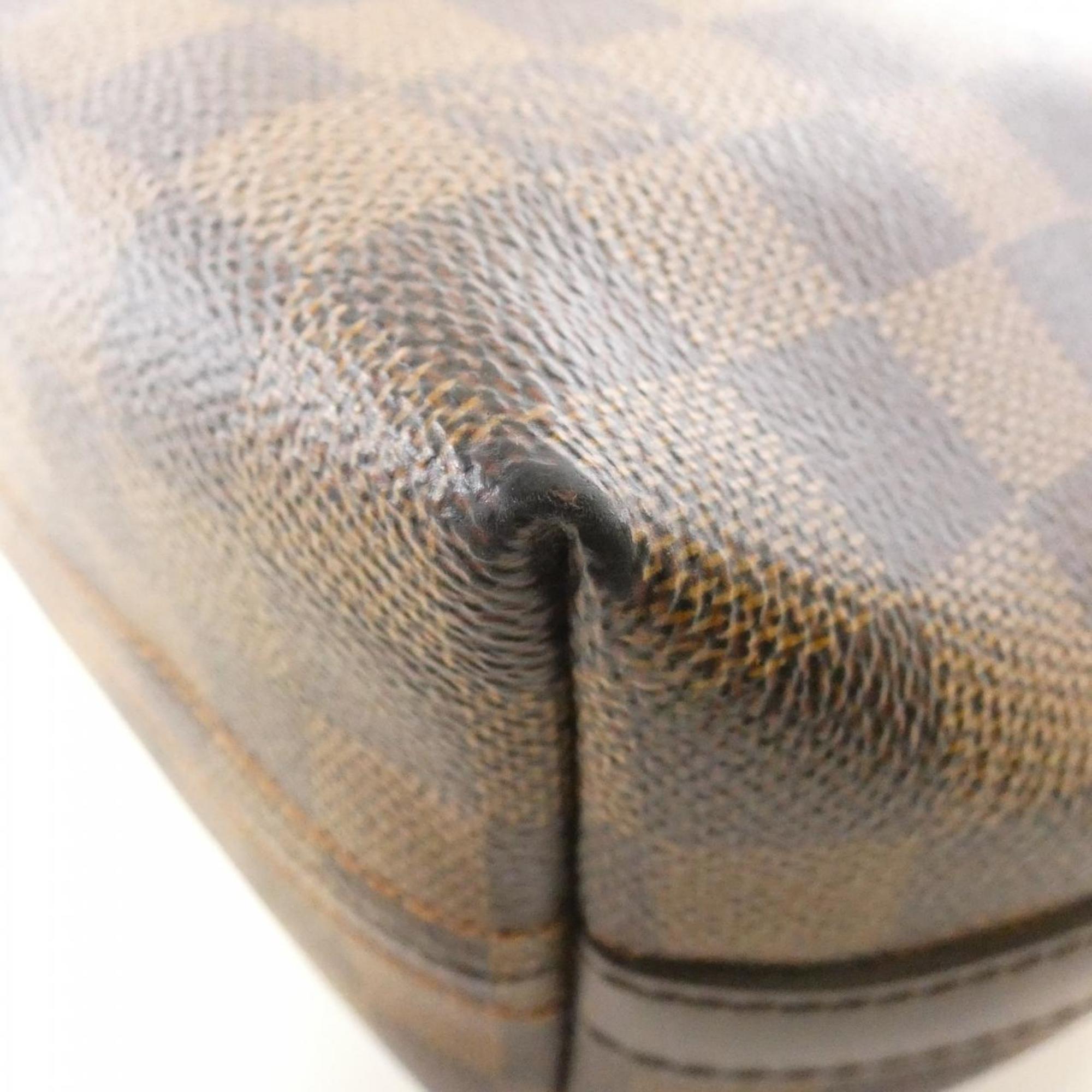 Louis Vuitton Brown Coated Canvas Shoulder Bag (Pre-Owned)