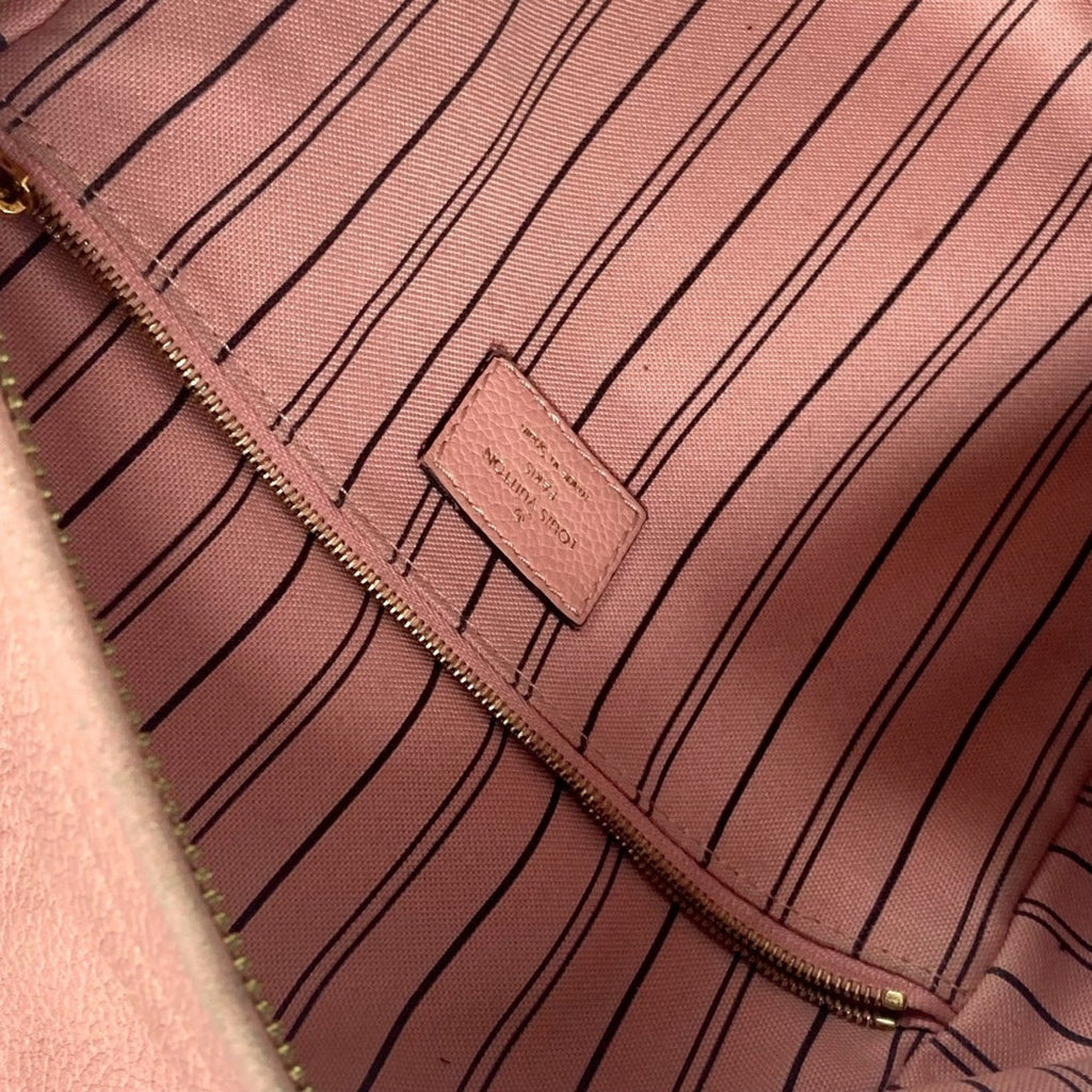 Louis Vuitton Galle Pink Monogram Empreinte Backpack (Pre-Owned)