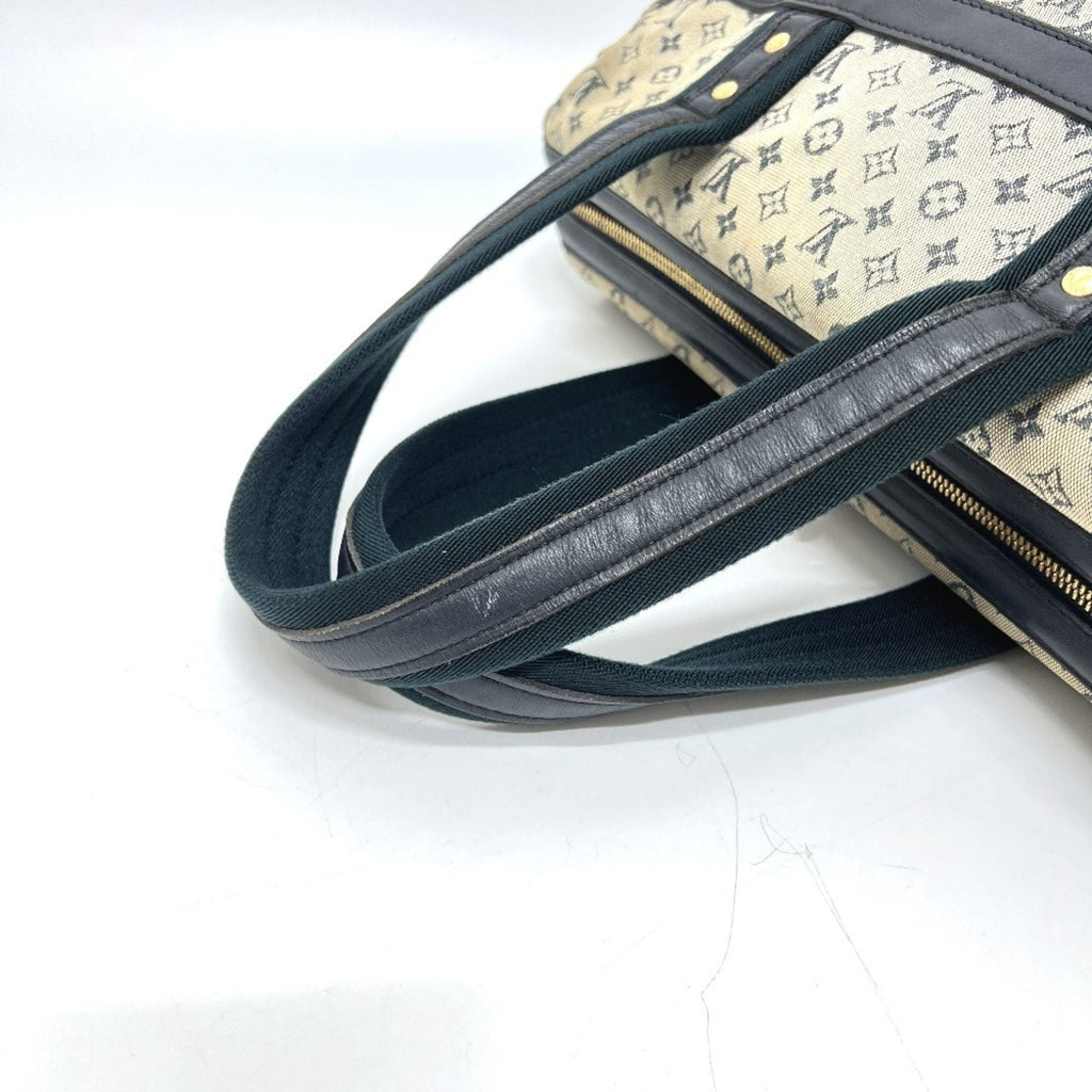 Louis Vuitton Galle Monogram Navy Monogram Mini Boston Bag Handbag (Pre-Owned)