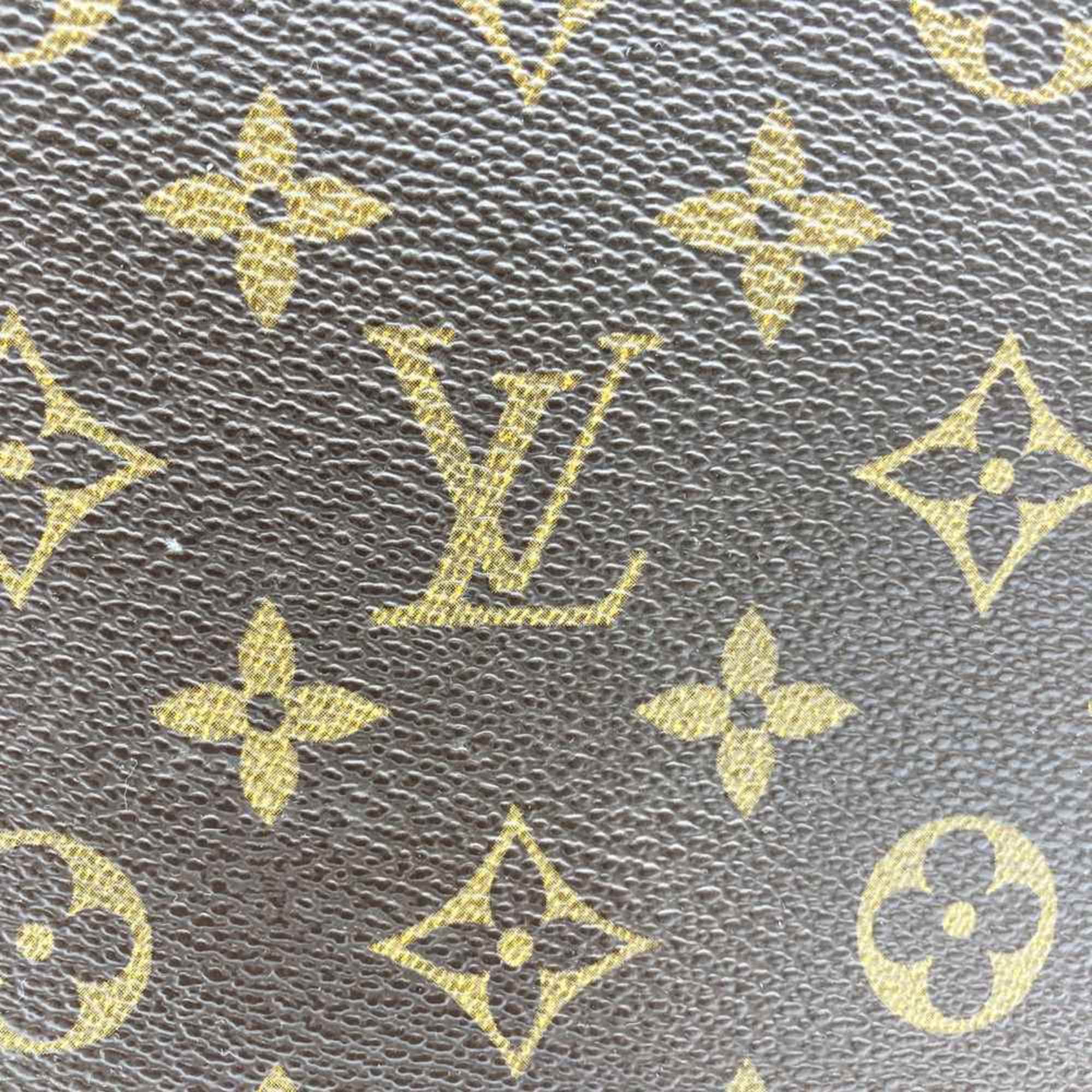 Louis Vuitton Brown Monogram Canvas Tote Bag (Pre-Owned)