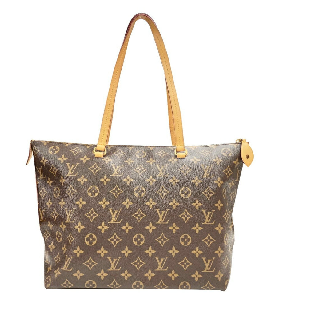 Louis Vuitton Brown Monogram Handbag Tote Bag (Pre-Owned)