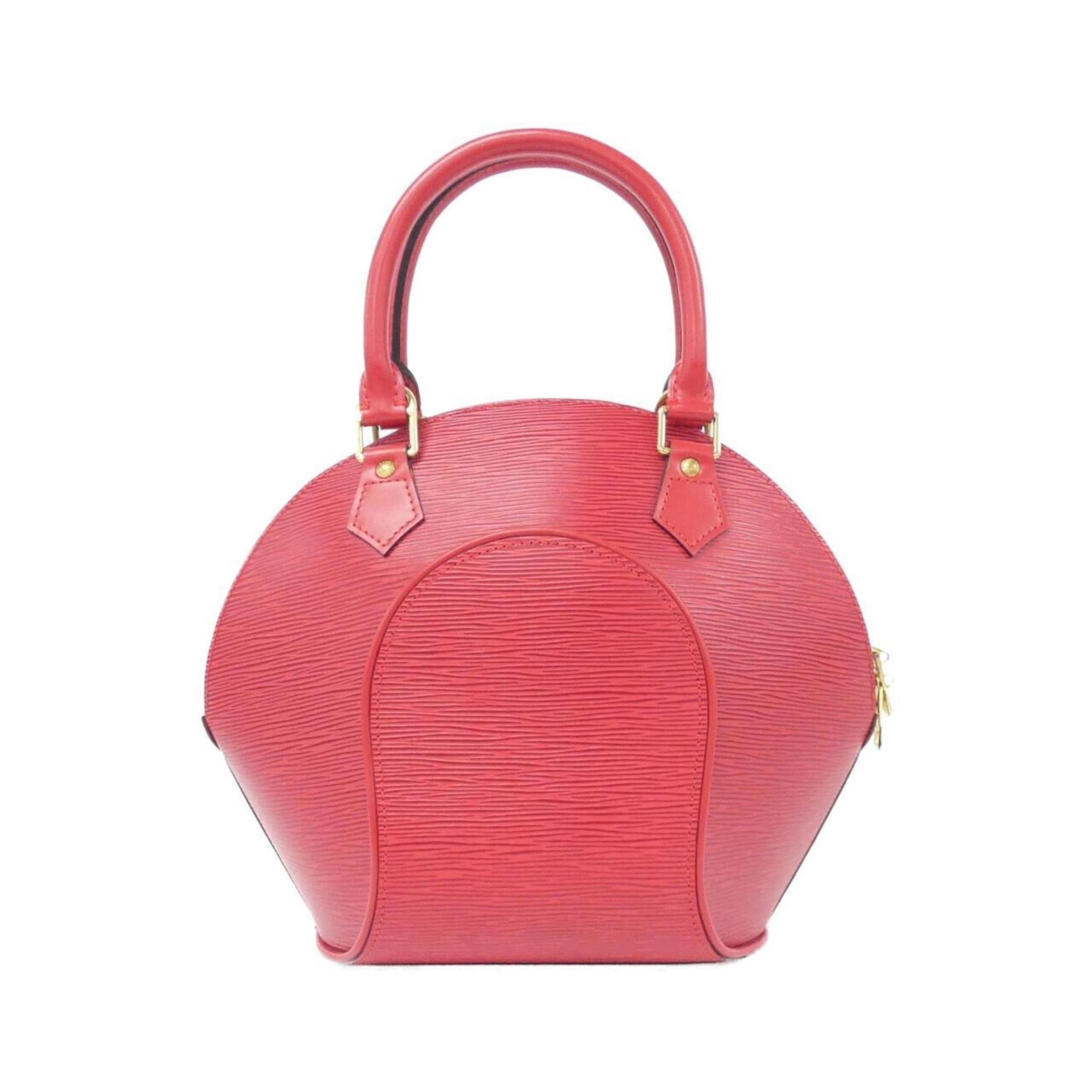 Louis Vuitton Red Color Leather Handbag (Pre-Owned)