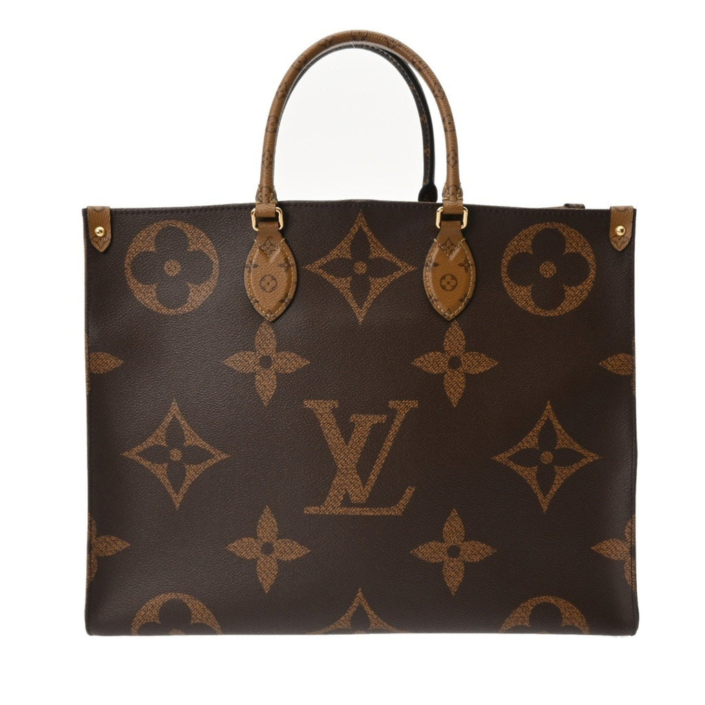 Louis Vuitton Brown Monogram Canvas Handbag (Pre-Owned)