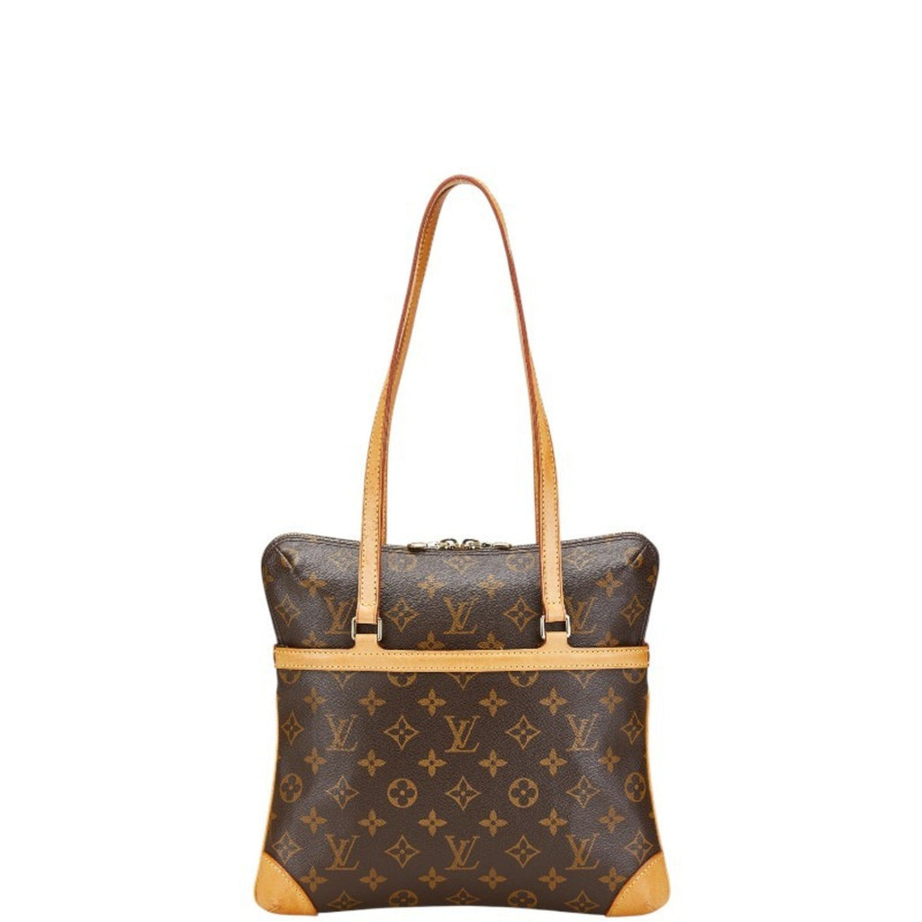 Louis Vuitton Brown Pvc Leather Handbag Shoulder Bag (Pre-Owned)