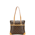 Louis Vuitton Brown Pvc Leather Handbag Shoulder Bag (Pre-Owned)
