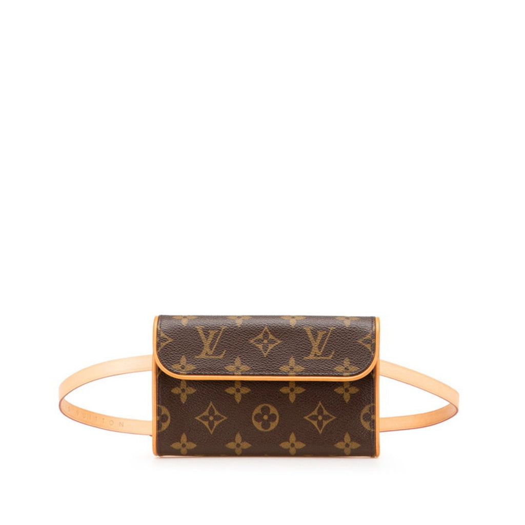 Louis Vuitton Brown Pvc Leather Fanny Pack Pochette (Pre-Owned)