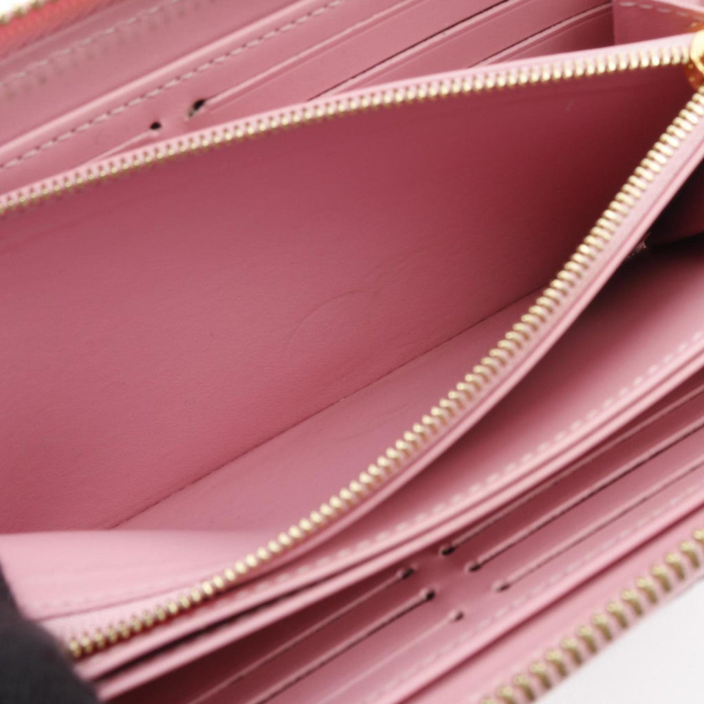 Louis Vuitton Pink Vernis Patent Leather Long Wallet (Bi-Fold) (Pre-Owned)