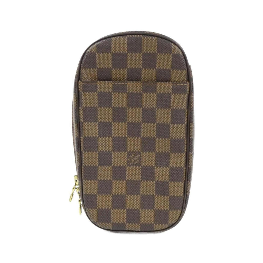 Louis Vuitton Brown Coated Canvas Pochette Shoulder Bag (Pre-Owned)