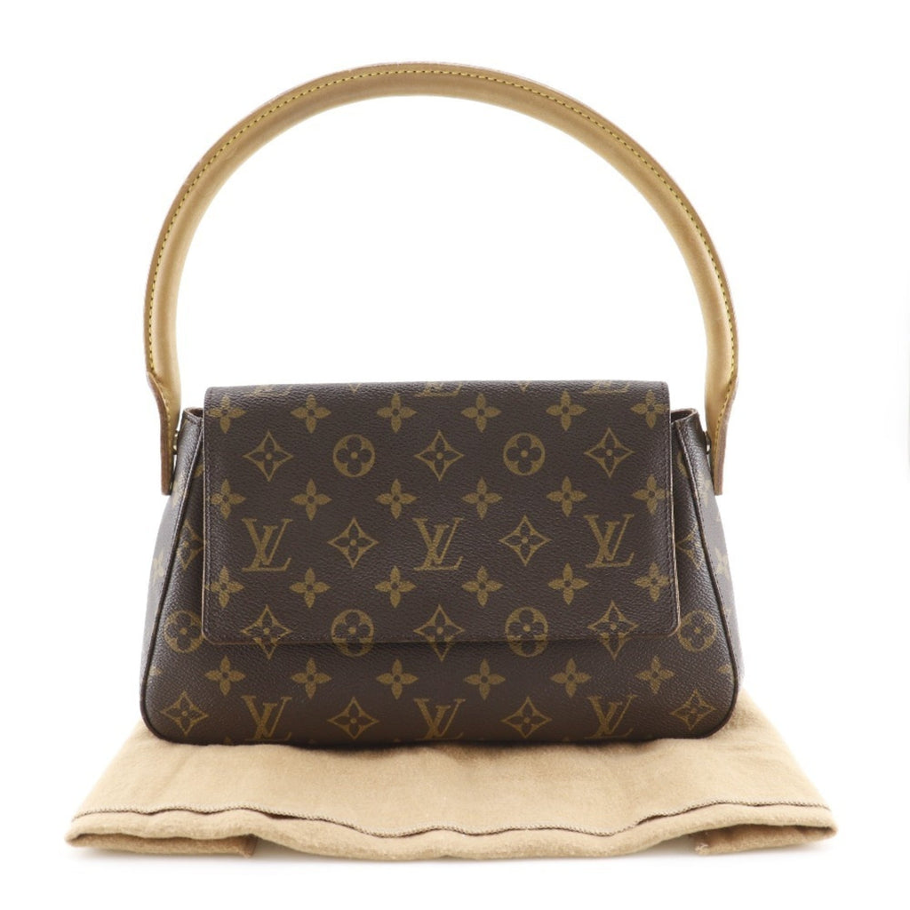Louis Vuitton Brown Monogram Canvas Shoulder Bag (Pre-Owned)