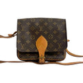 Louis Vuitton Brown Leather Pvc Shoulder Bag (Pre-Owned)