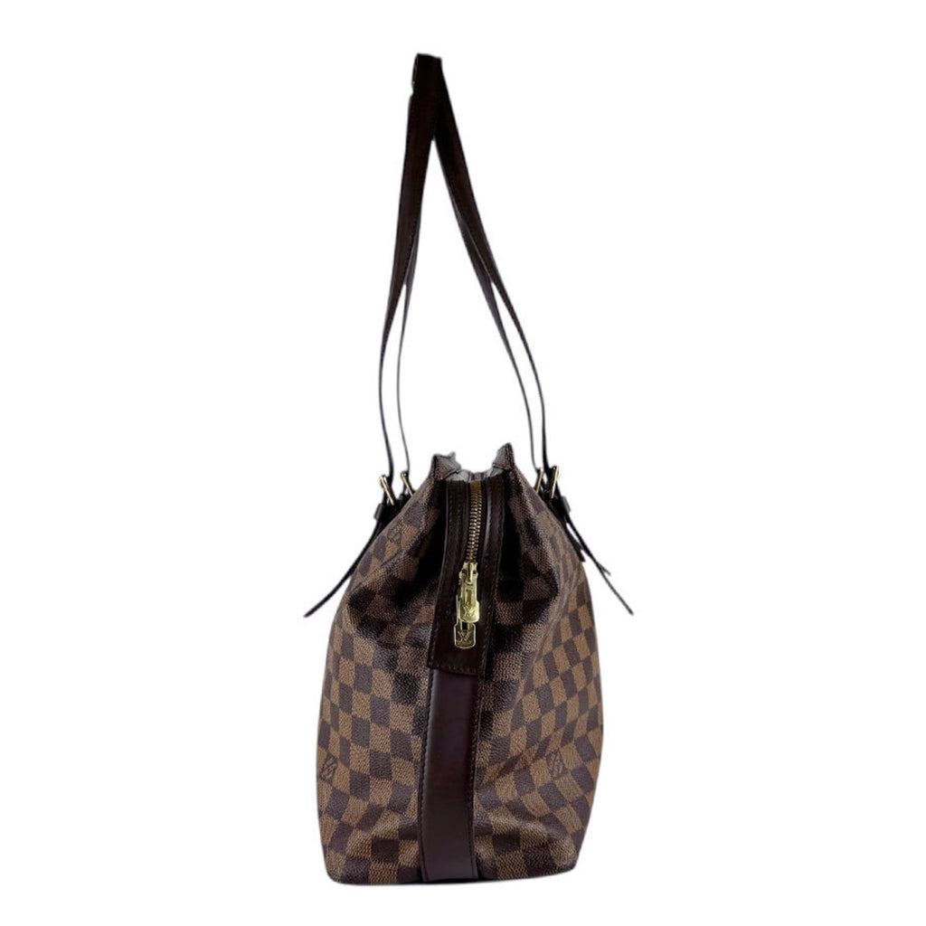 Louis Vuitton Brown Ebene Damier Canvas Shoulder Bag (Pre-Owned)