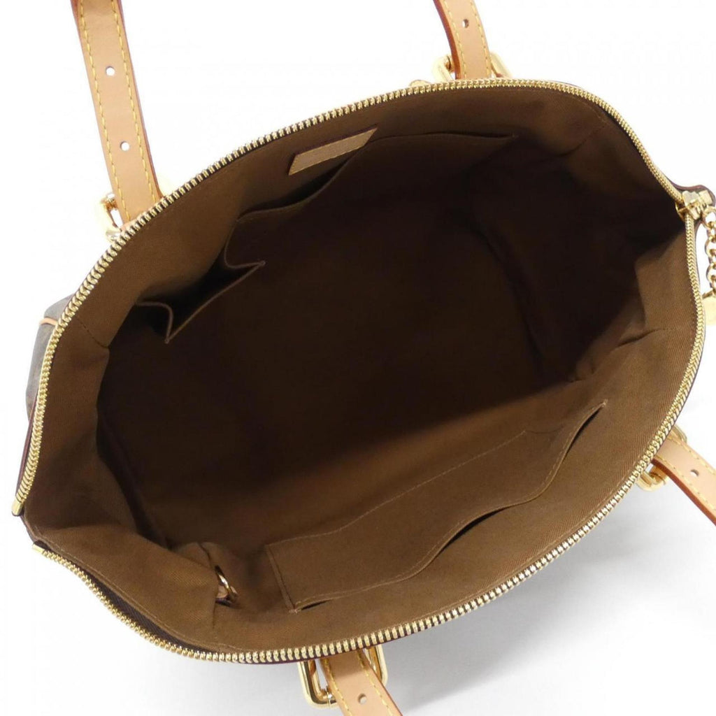 Louis Vuitton Marron Coated Canvas Shoulder Bag (Pre-Owned)