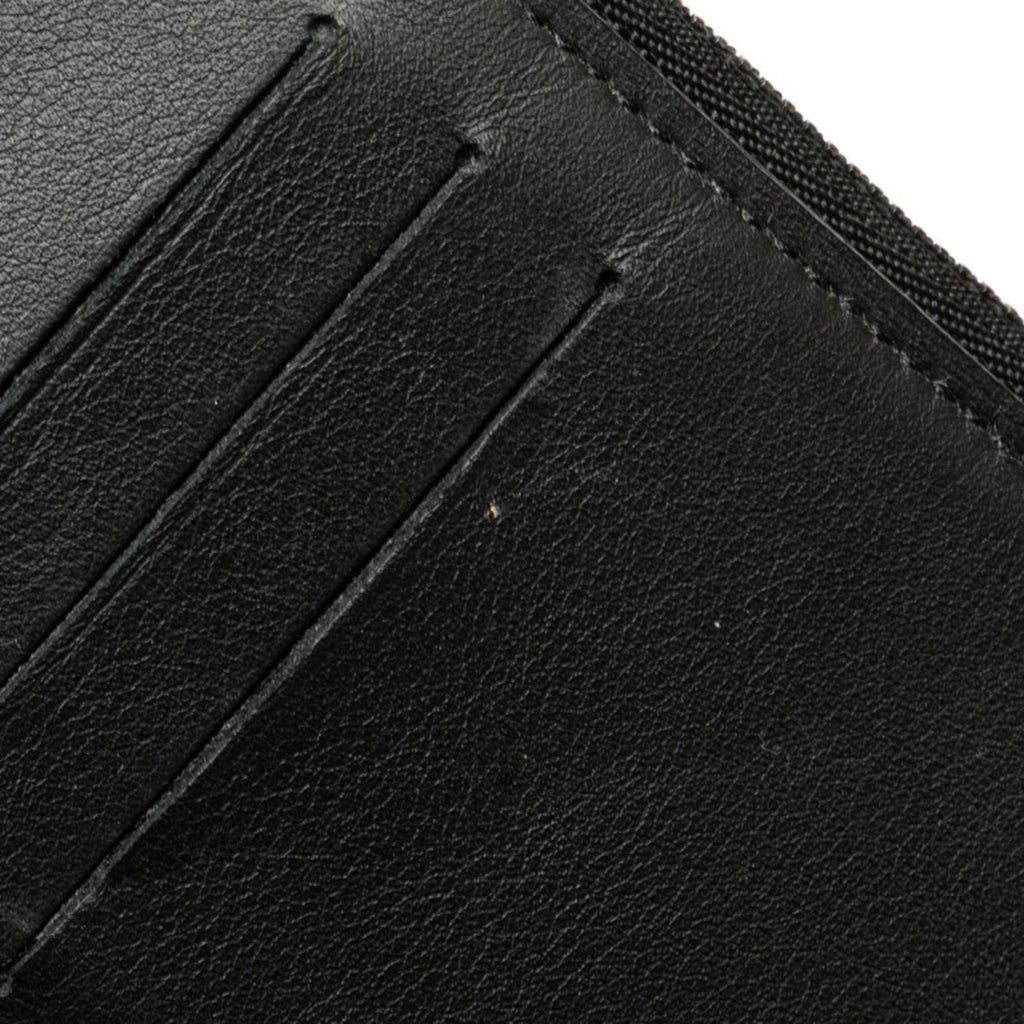 Louis Vuitton Black Noir Leather Coin Purse/Coin Case (Pre-Owned)