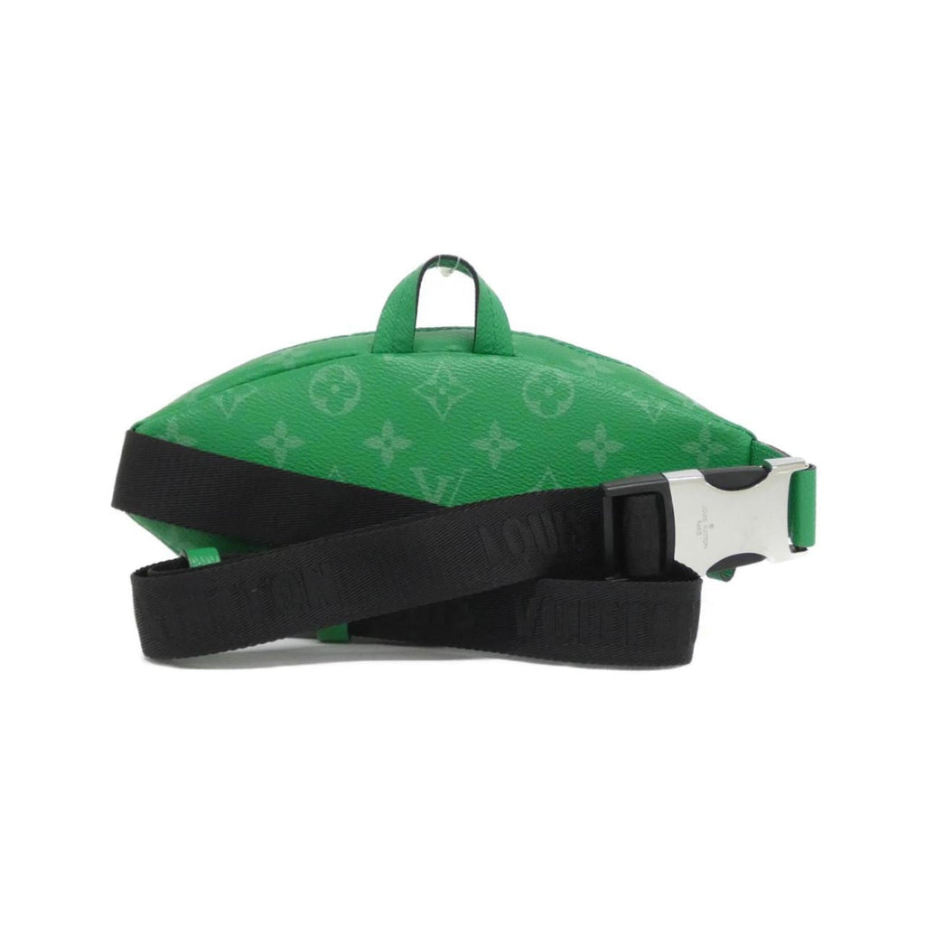 Louis Vuitton Vert Coated Canvas Leather Shoulder Bag (Pre-Owned)