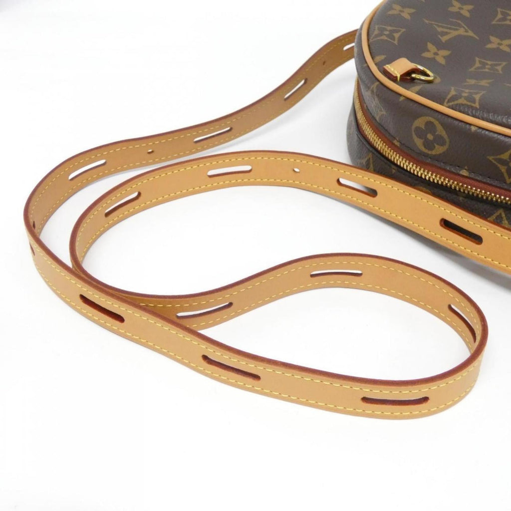Louis Vuitton Marron Coated Canvas Shoulder Bag (Pre-Owned)