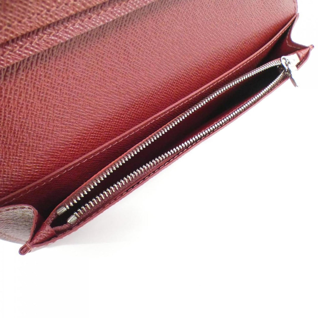 Louis Vuitton Rouge Rouge Pomodoro Leather Long Wallet (Bi-Fold) (Pre-Owned)