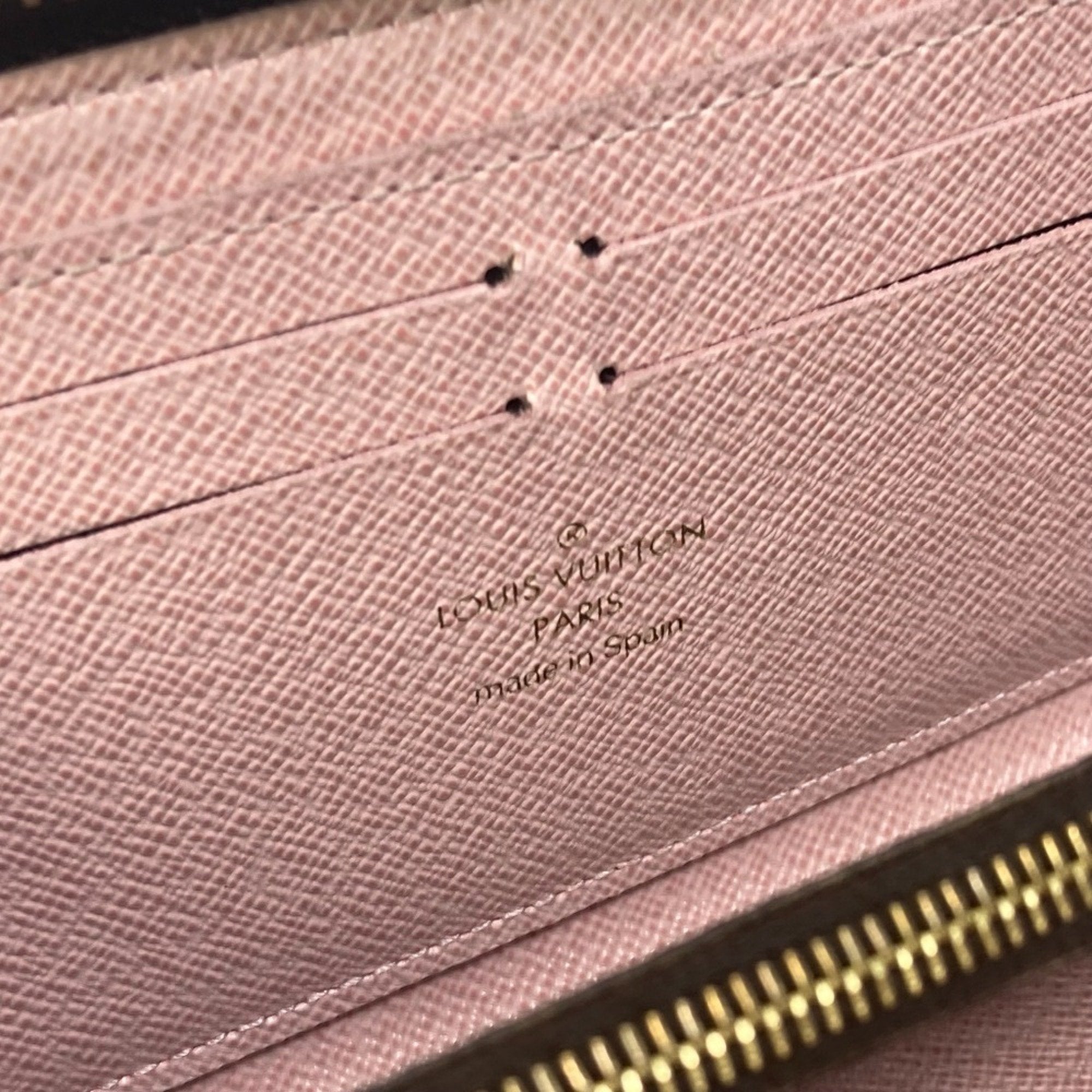 Louis Vuitton Monogram Monogram Rose Ballerine Monogram Long Wallet (Bi-Fold) (Pre-Owned)
