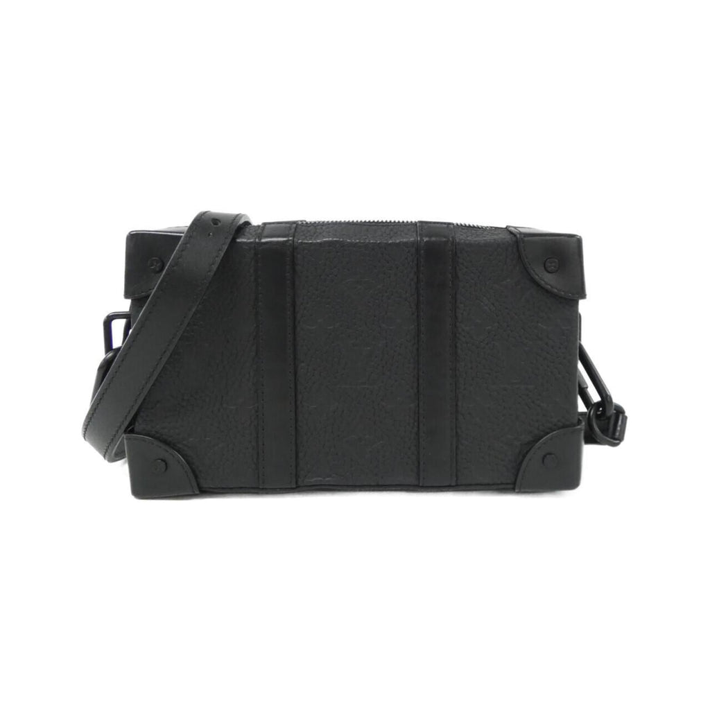 Louis Vuitton Black Leather Shoulder Bag (Pre-Owned)