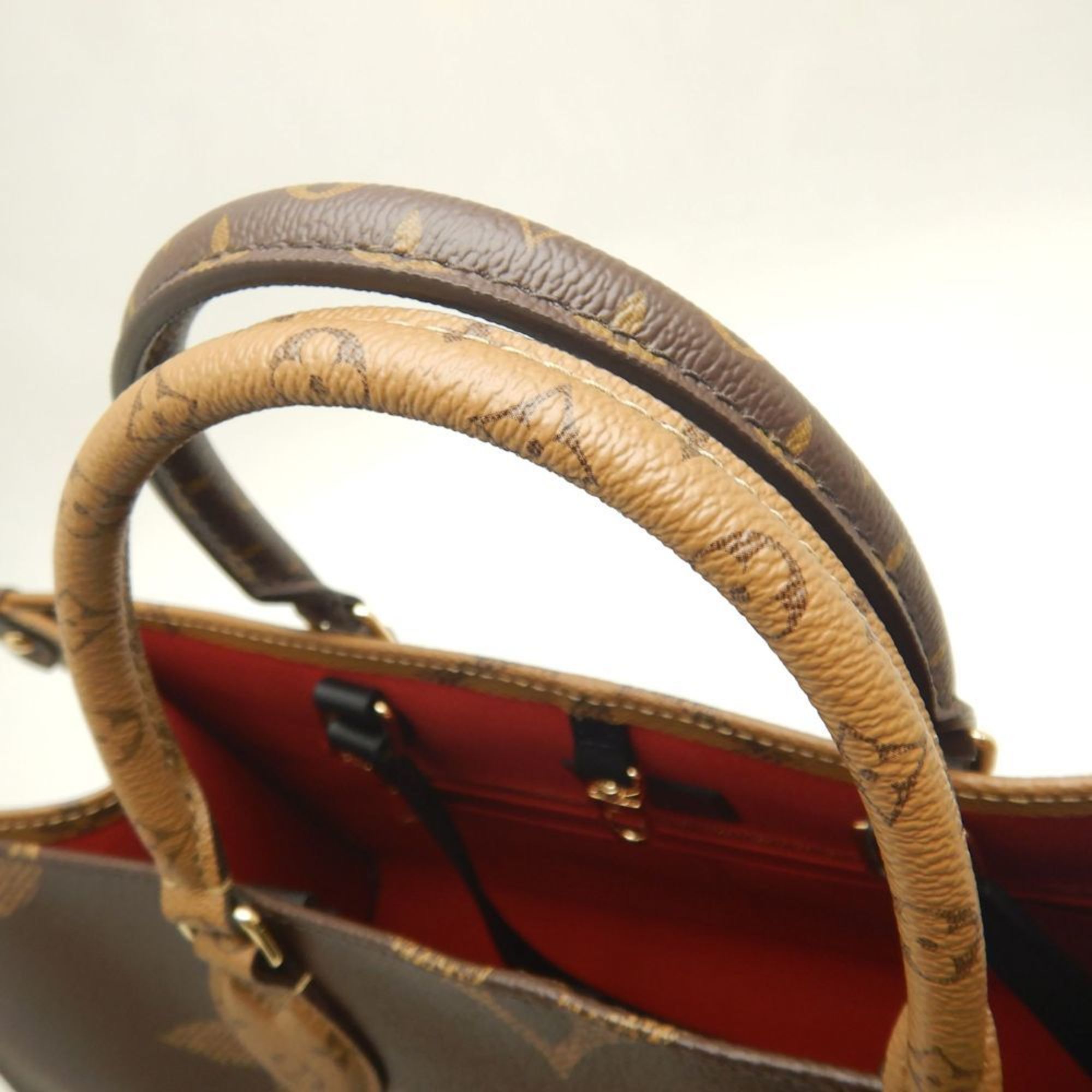 Louis Vuitton Brown Pvc Tote Bag (Pre-Owned)