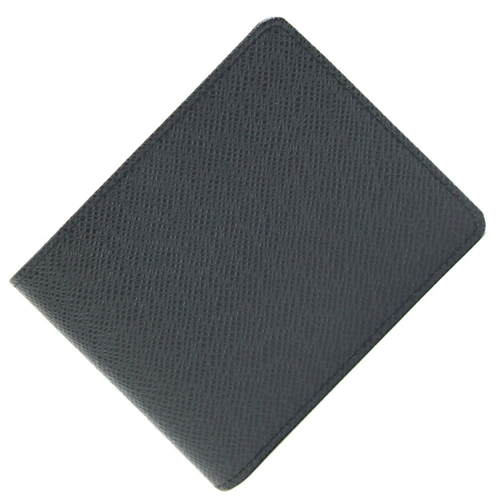 Louis Vuitton Noir Taiga Leather Leather Bill Wallet (Bi-Fold) (Pre-Owned)
