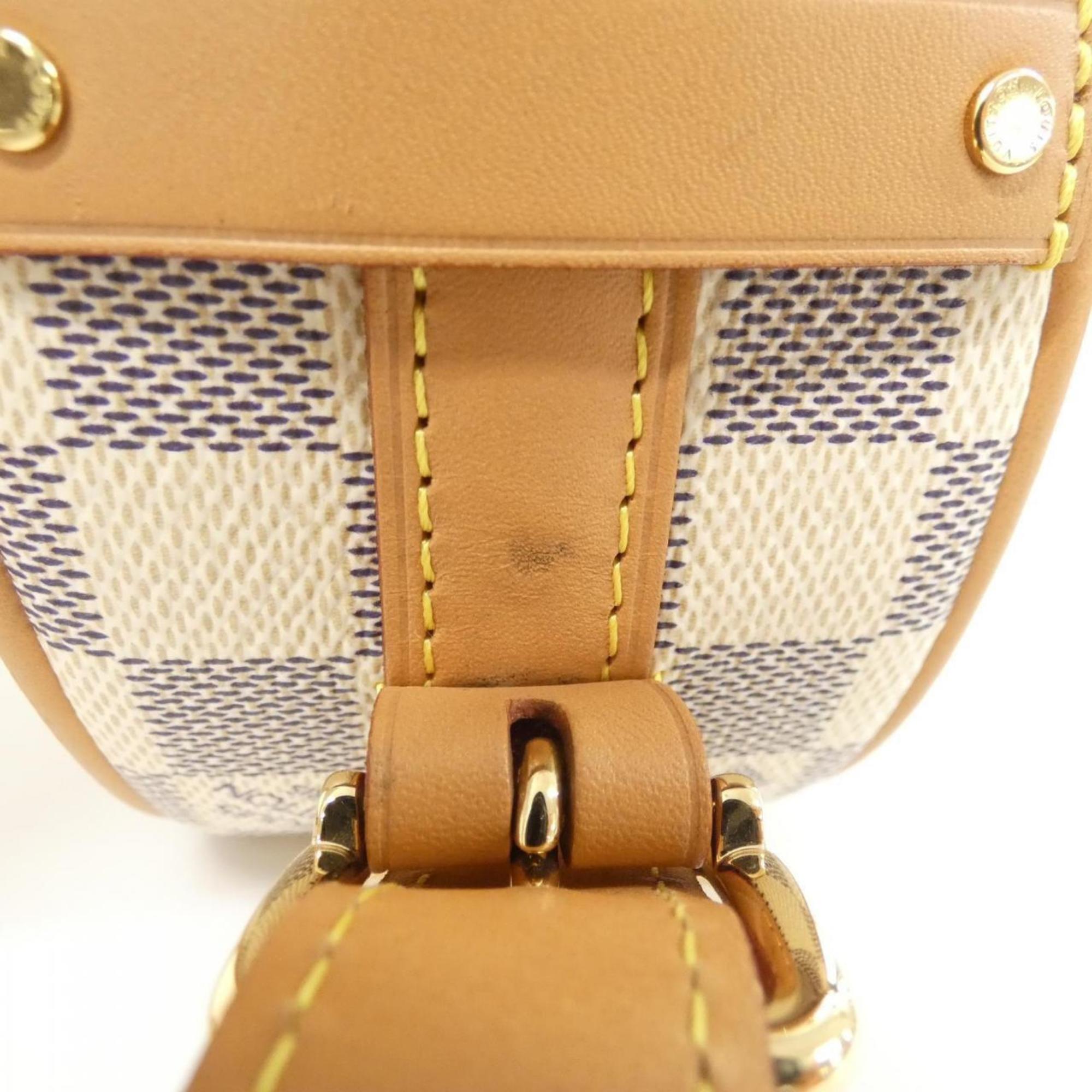 Louis Vuitton Azur Coated Canvas Shoulder Bag (Pre-Owned)
