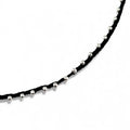 Horsebit Pendant Necklace Sterling Silver