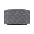Louis Vuitton Black Coated Canvas Long Wallet (Bi-Fold) (Pre-Owned)