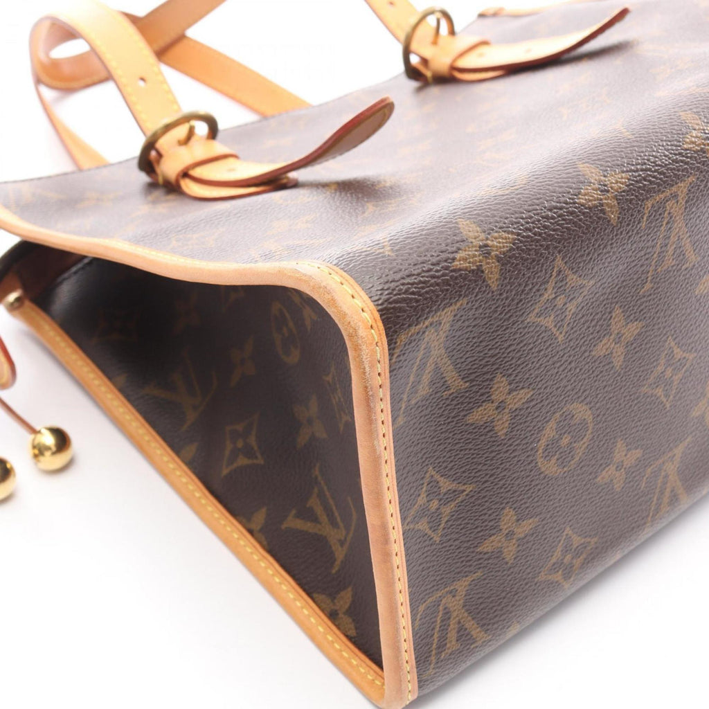 Louis Vuitton Brown Coated Canvas Pvc Monogram Leather Tote Bag (Pre-Owned)