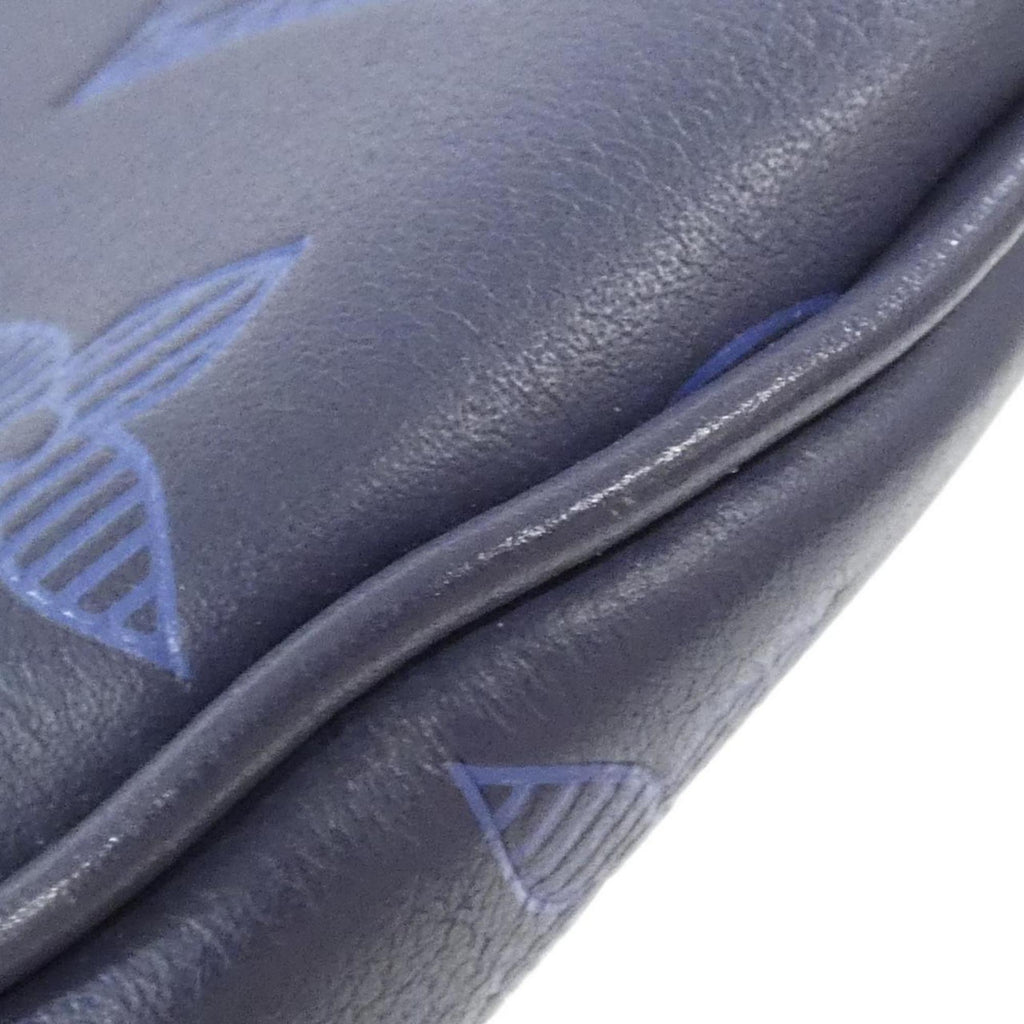 Louis Vuitton Black Navy Monogram Shadow Shoulder Bag (Pre-Owned)