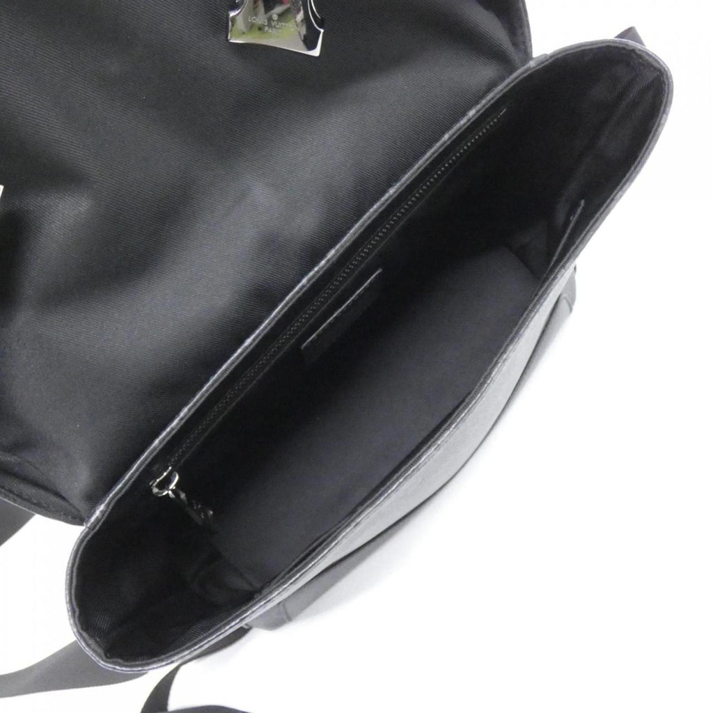 Louis Vuitton Black Coated Canvas Shoulder Bag (Pre-Owned)
