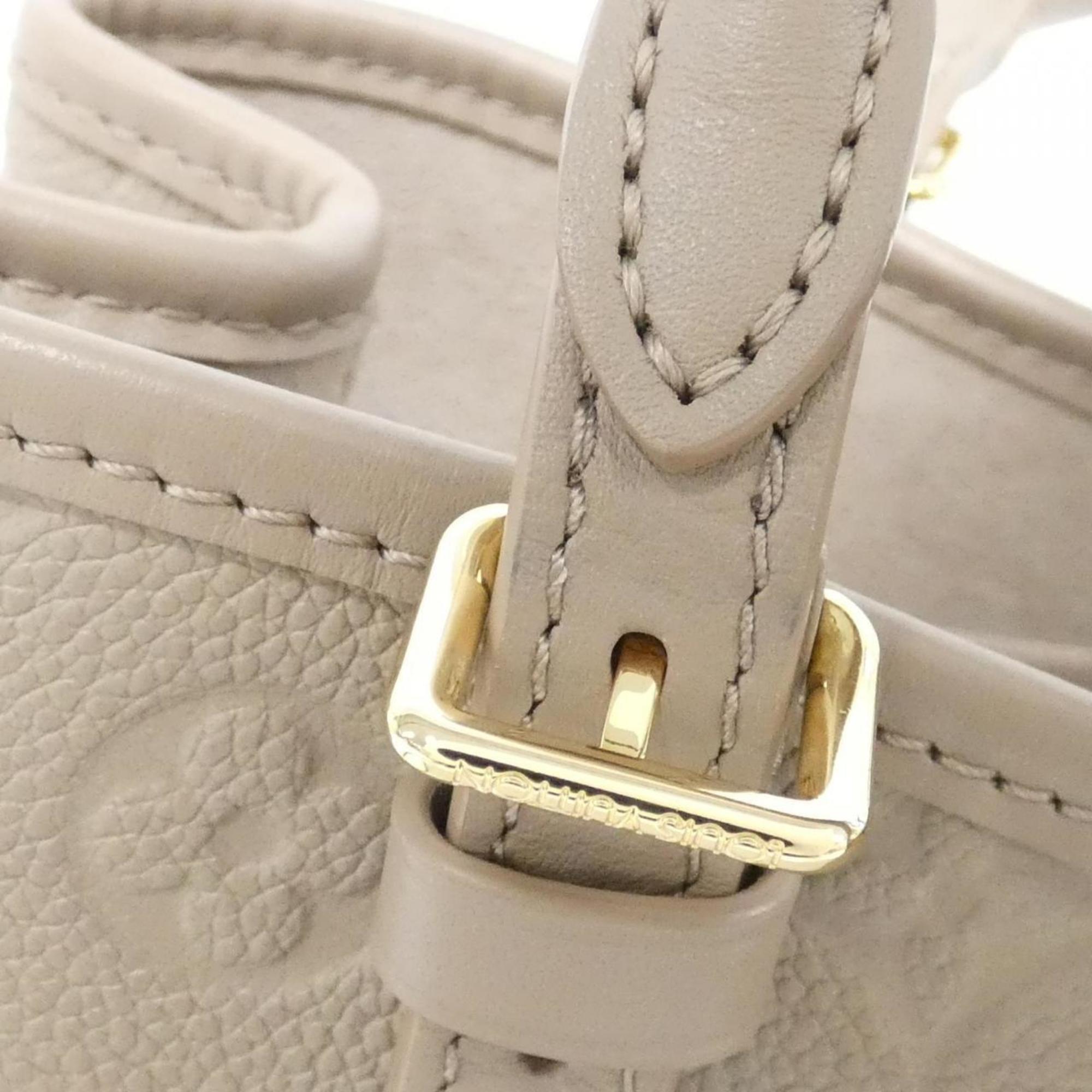 Louis Vuitton Beige Tourterelle Leather Handbag (Pre-Owned)