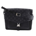 Louis Vuitton Taigarama Black Taigarama Monogram Eclipse Shoulder Bag (Pre-Owned)