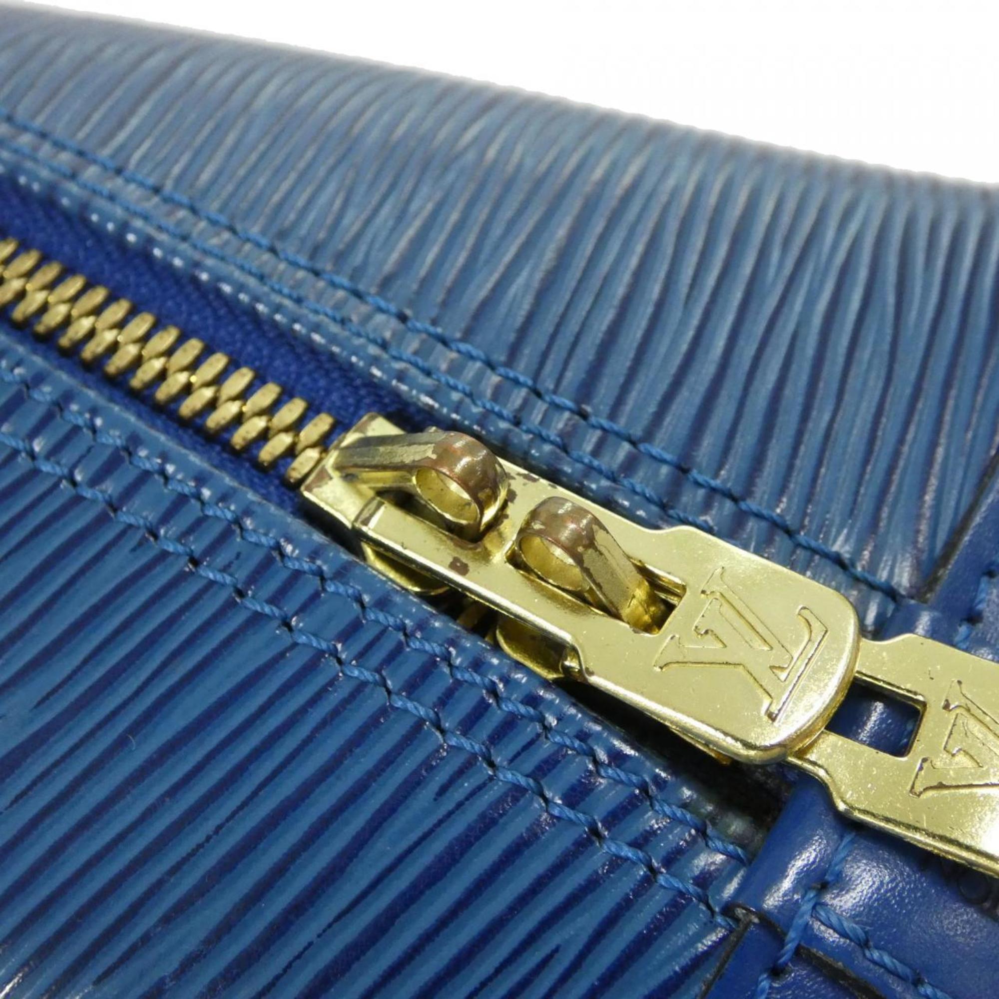 Louis Vuitton Blue Leather Handbag (Pre-Owned)