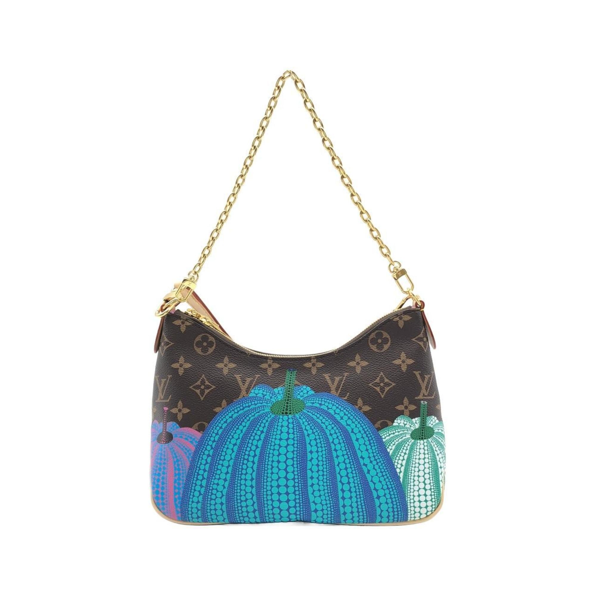 Louis Vuitton Marron Coated Canvas Shoulder Bag (Pre-Owned)