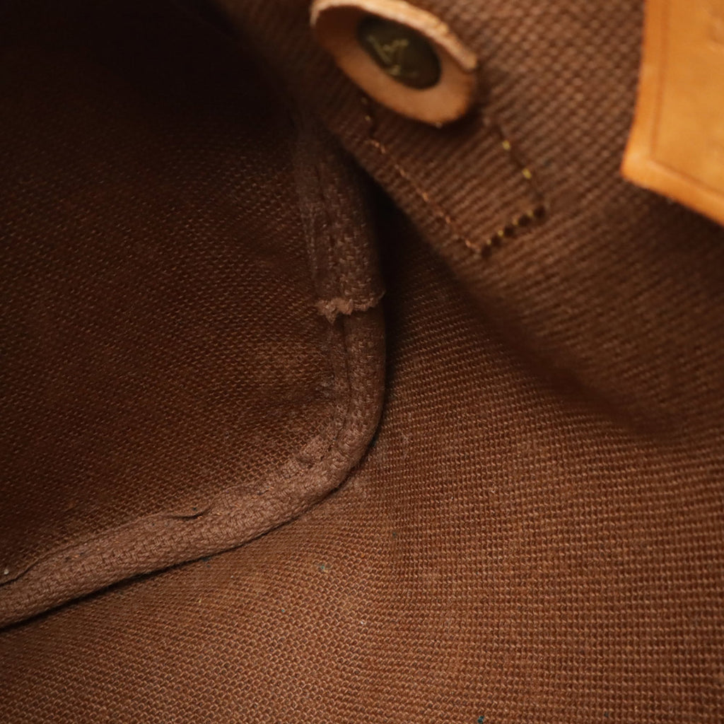 Louis Vuitton Brown Monogram Canvas Handbag Pouch Shoulder Bag (Pre-Owned)