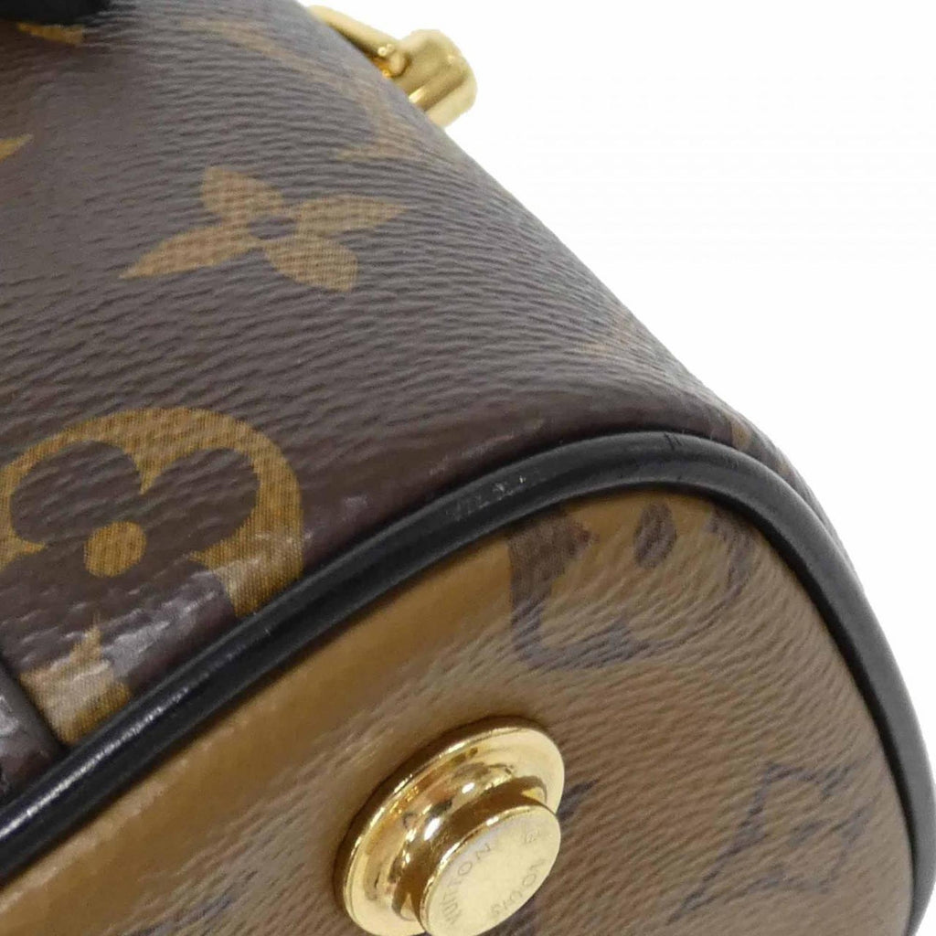 Louis Vuitton Marron Coated Canvas Handbag (Pre-Owned)