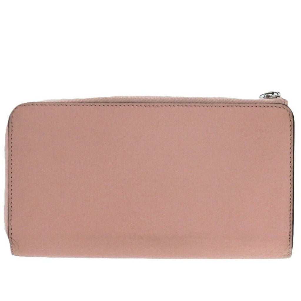 Louis Vuitton Magnolia Pink Leather Long Wallet (Bi-Fold) (Pre-Owned)