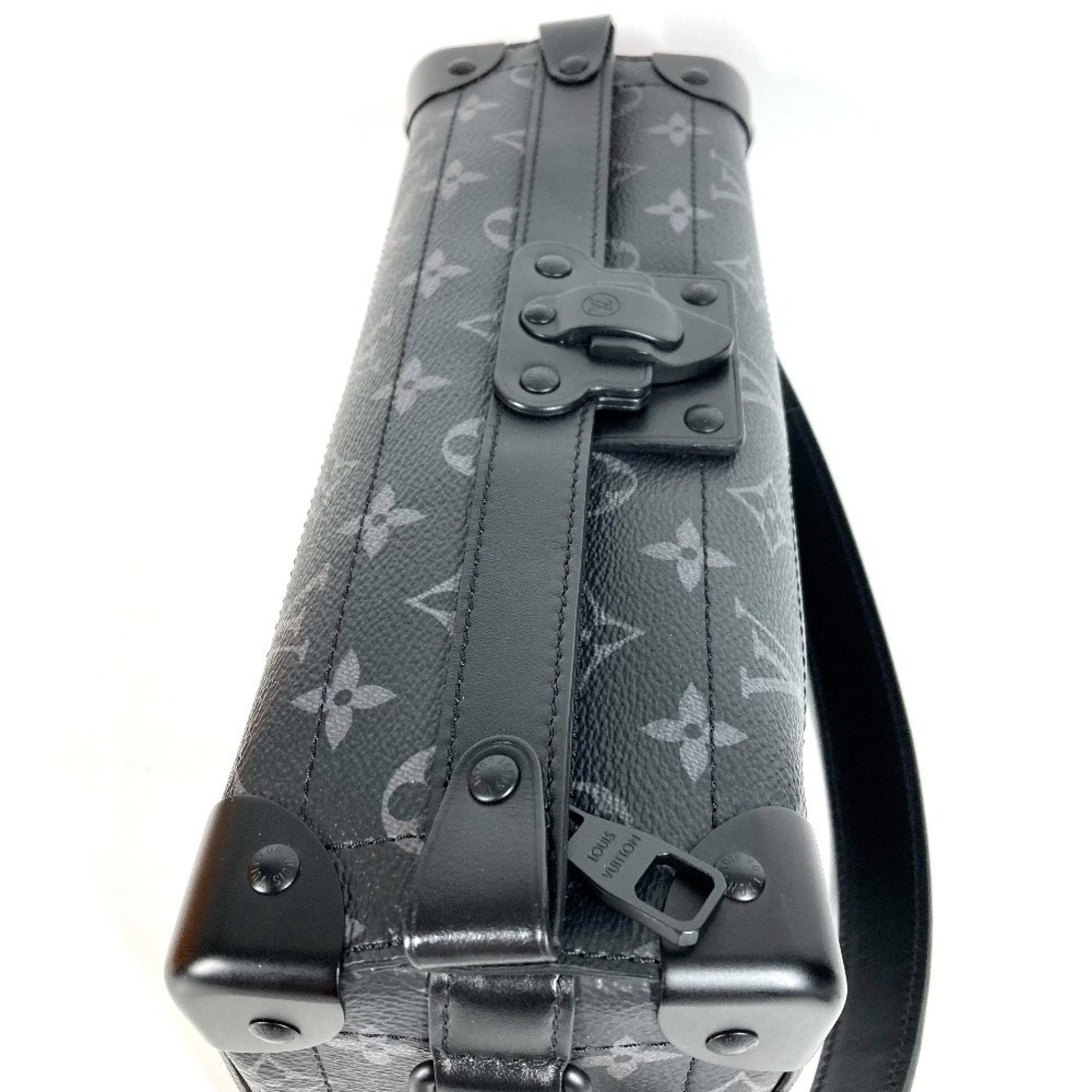 Louis Vuitton Black Monogram Eclipse Monogram Eclipse Clutch Bag Handbag Shoulder Bag (Pre-Owned)