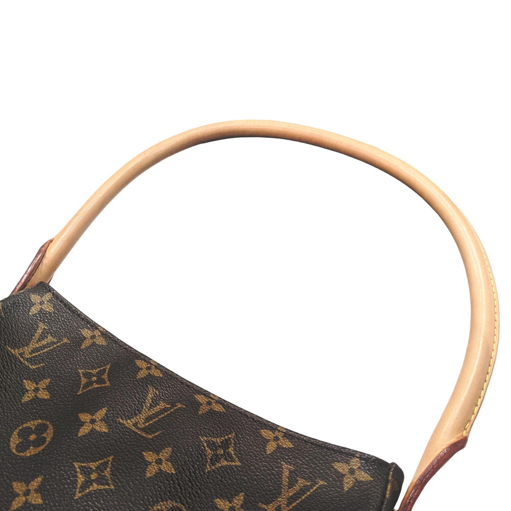 Louis Vuitton Brown Monogram Shoulder Bag (Pre-Owned)
