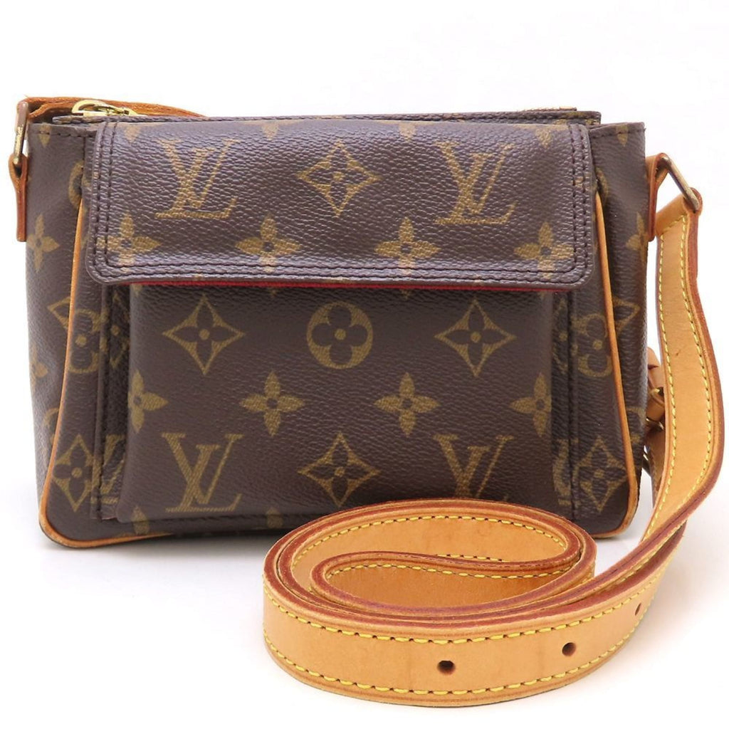 Louis Vuitton Brown Canvas Shoulder Bag (Pre-Owned)