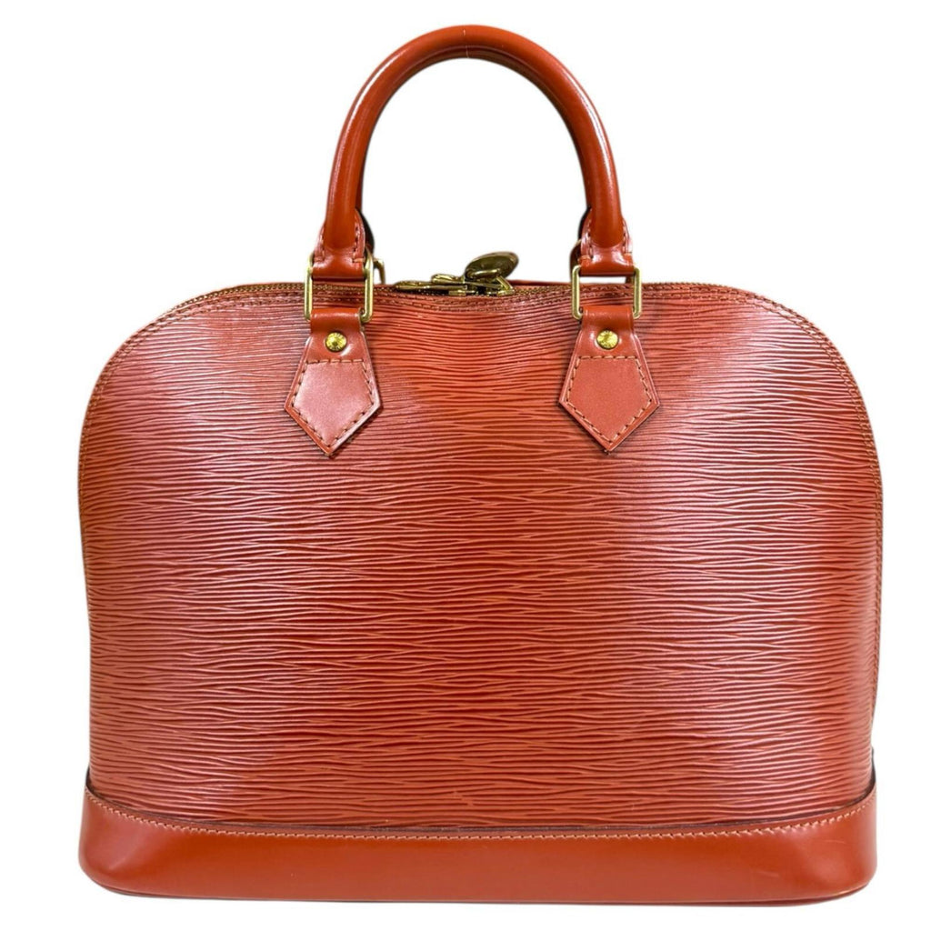 Louis Vuitton Brown Kenyan Brown Epi Leather Handbag (Pre-Owned)
