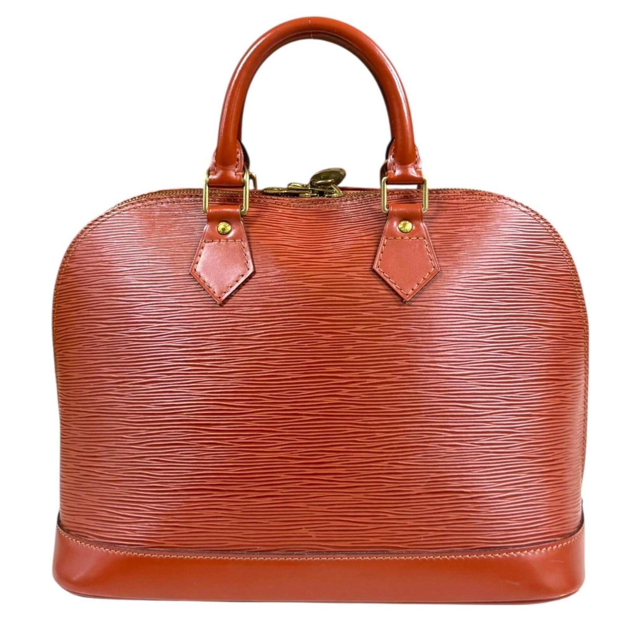 Louis Vuitton Brown Kenyan Brown Epi Leather Handbag (Pre-Owned)