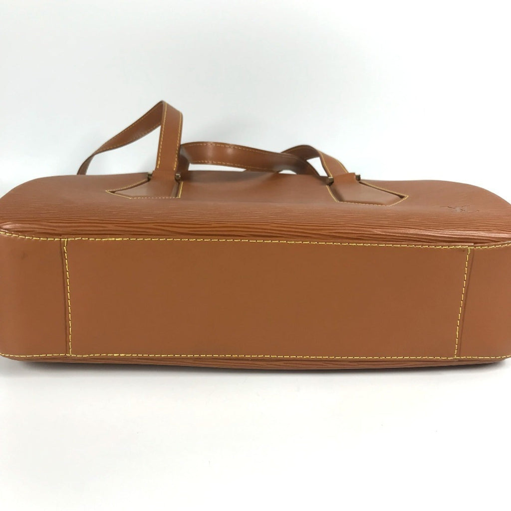 Louis Vuitton Brown Gold Cipango Epi Leather Shoulder Bag Tote Bag (Pre-Owned)