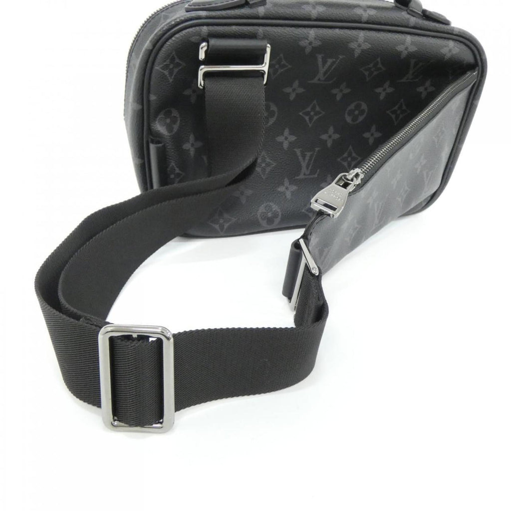 Louis Vuitton Black Coated Canvas Shoulder Bag (Pre-Owned)