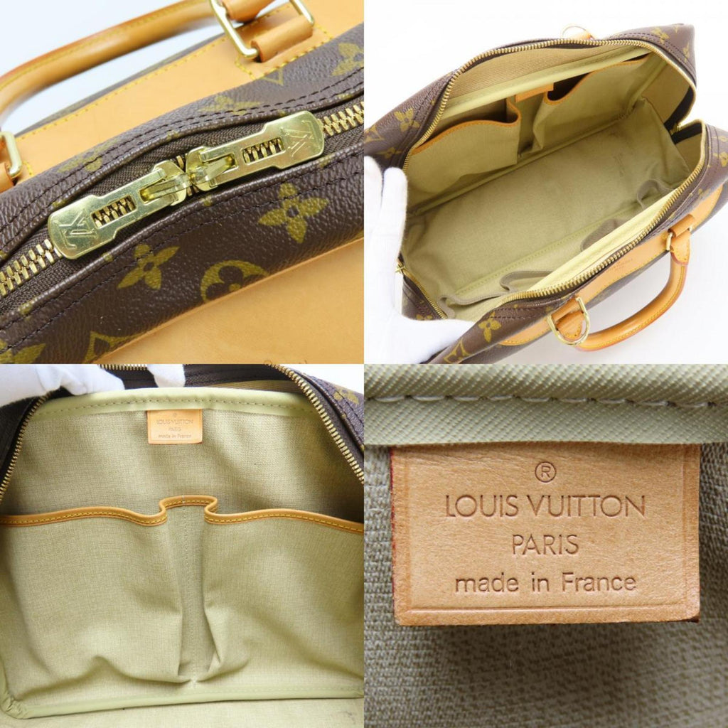 Louis Vuitton Brown Monogram Monogram Leather Handbag (Pre-Owned)