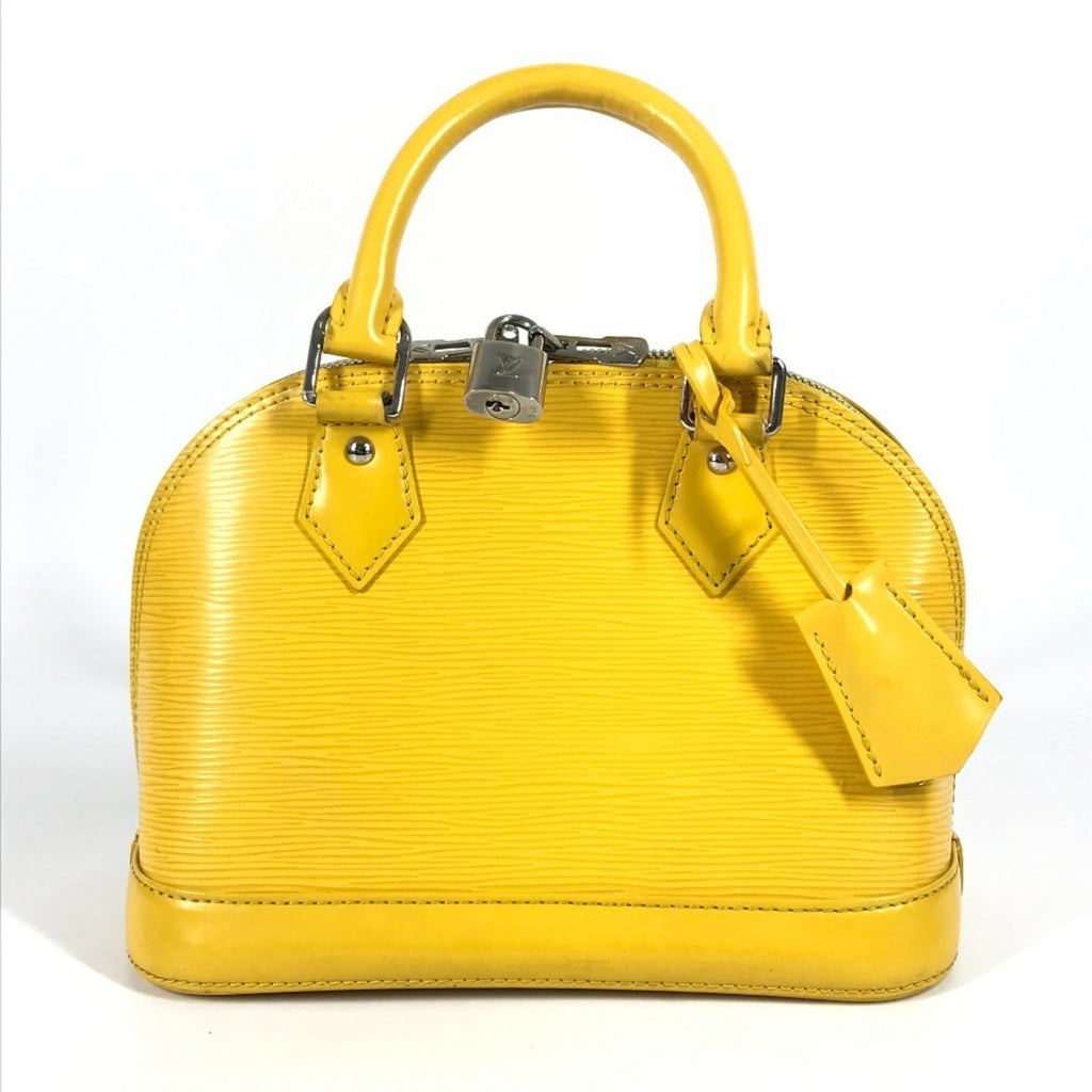 Louis Vuitton Epi Citron Yellow Epi Leather Handbag Shoulder Bag (Pre-Owned)