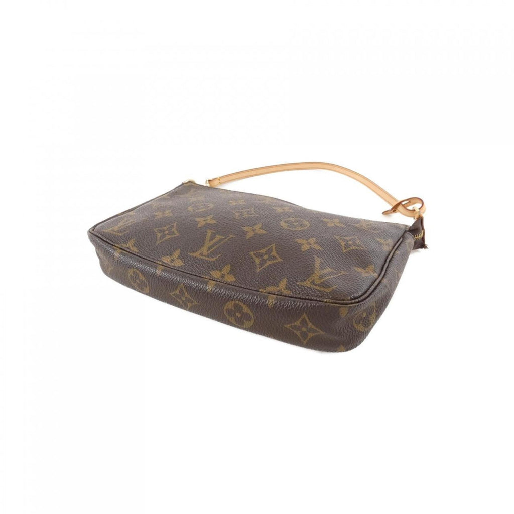 Louis Vuitton Brown Coated Canvas Pouch (Pre-Owned)